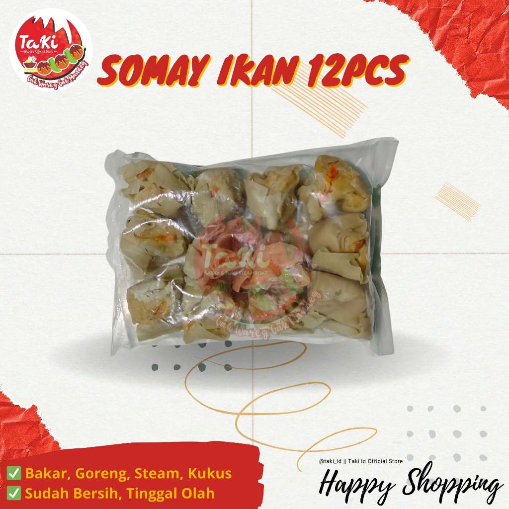 

Somay Ikan 12 pcs - Frozen Food