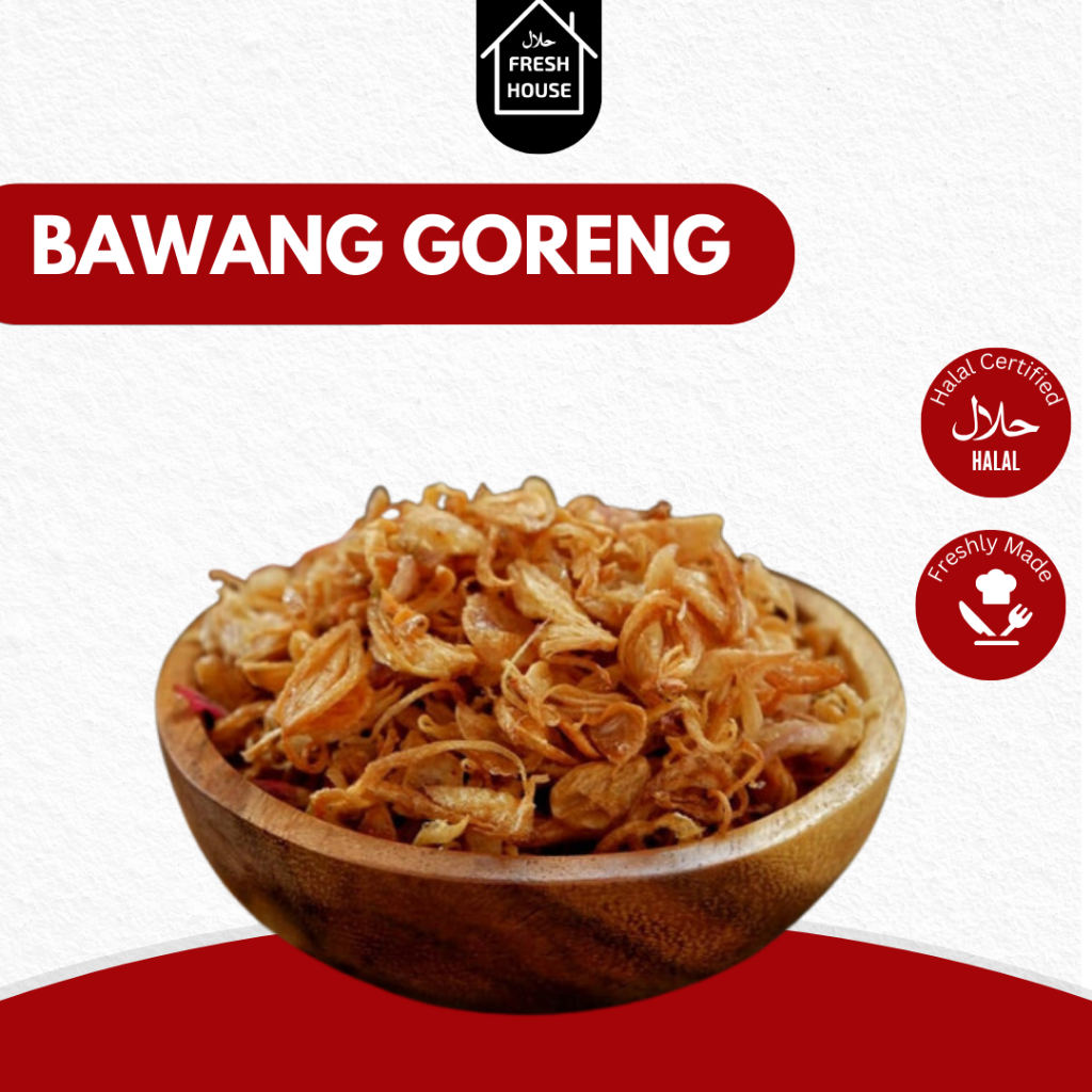 

BAWANG GORENG GURIH DAN PEDAS/BAWANG PUTIH ORIGINAL BAGORNAZ100GR