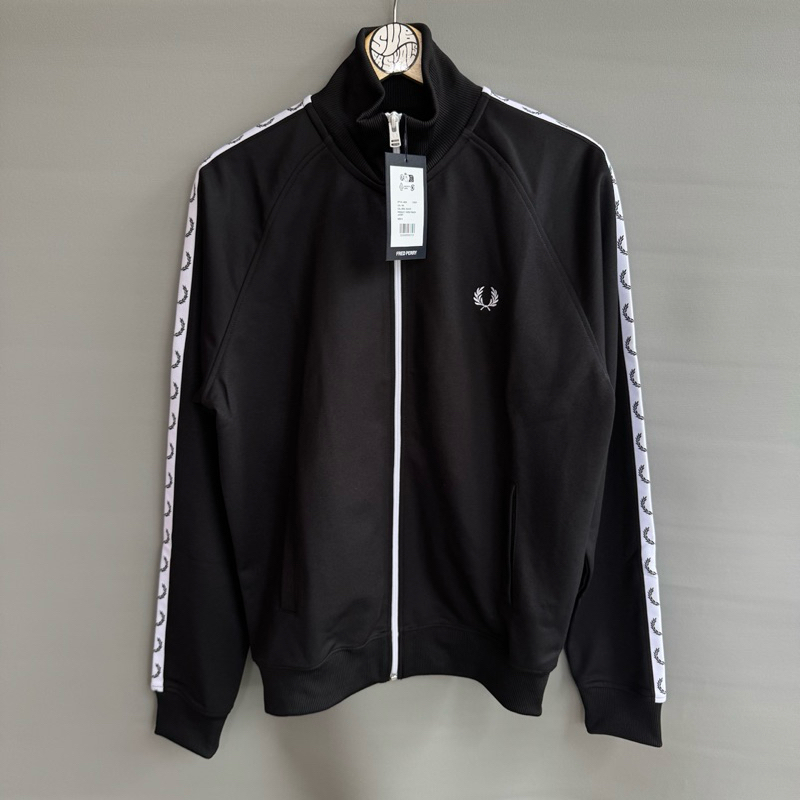 Tracktop Fred Perry Taped Black Original ( SOLDOUT )