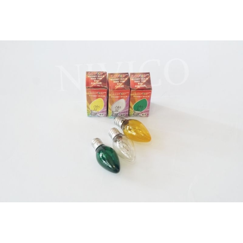 LAMPU KULKAS/PYGMY BULB E12 15WATT