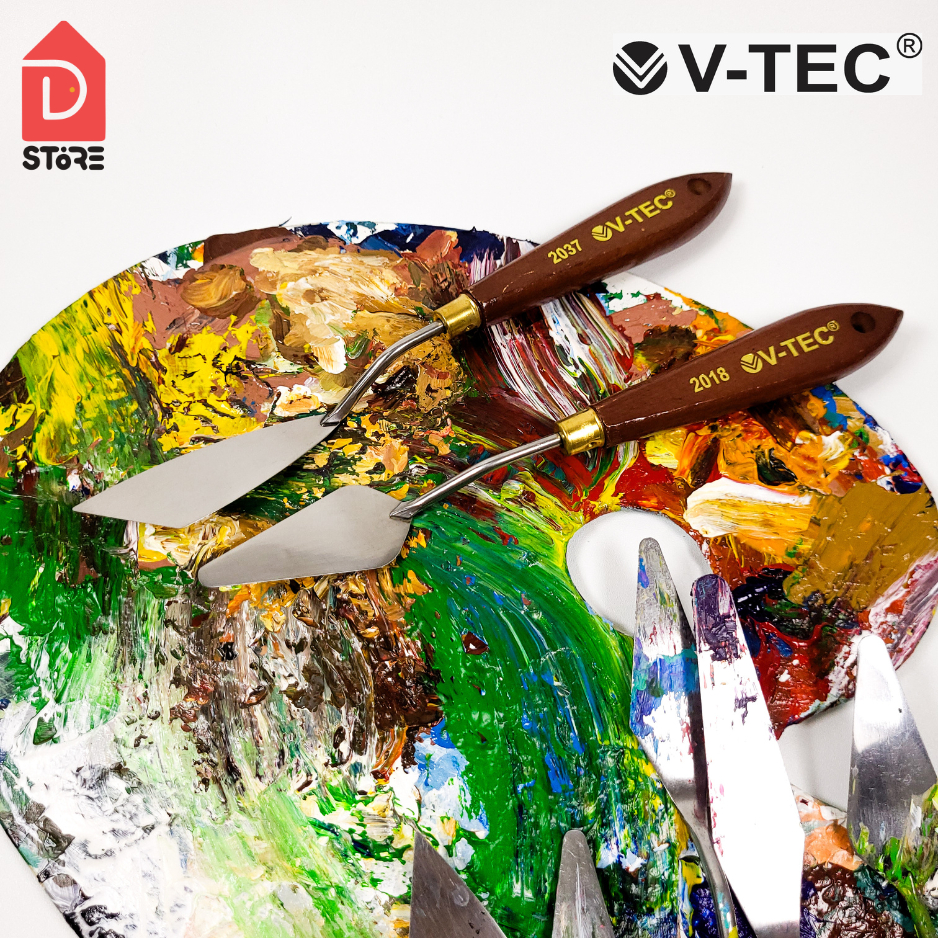 

V-tec Painting Knife / Pisau Palet / Painting Knife 2018 / Painting Knife 2037 / Pisau Lukis