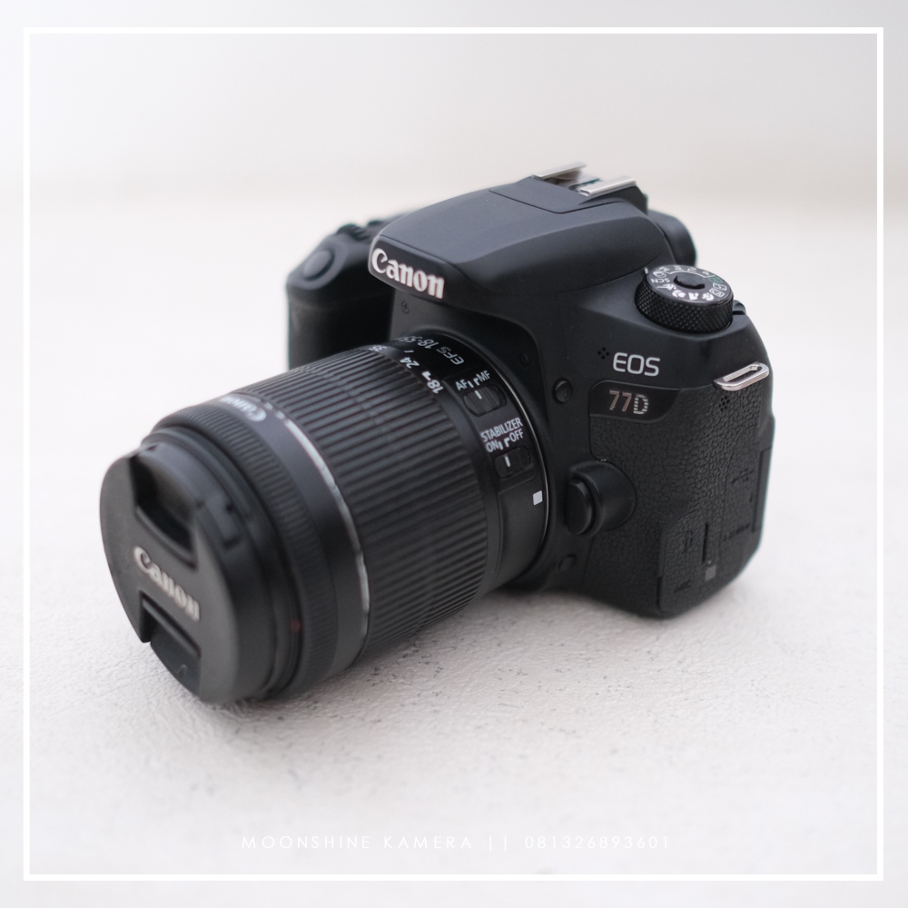 CANON 77D 18-55MM STM NORMAL MURAH