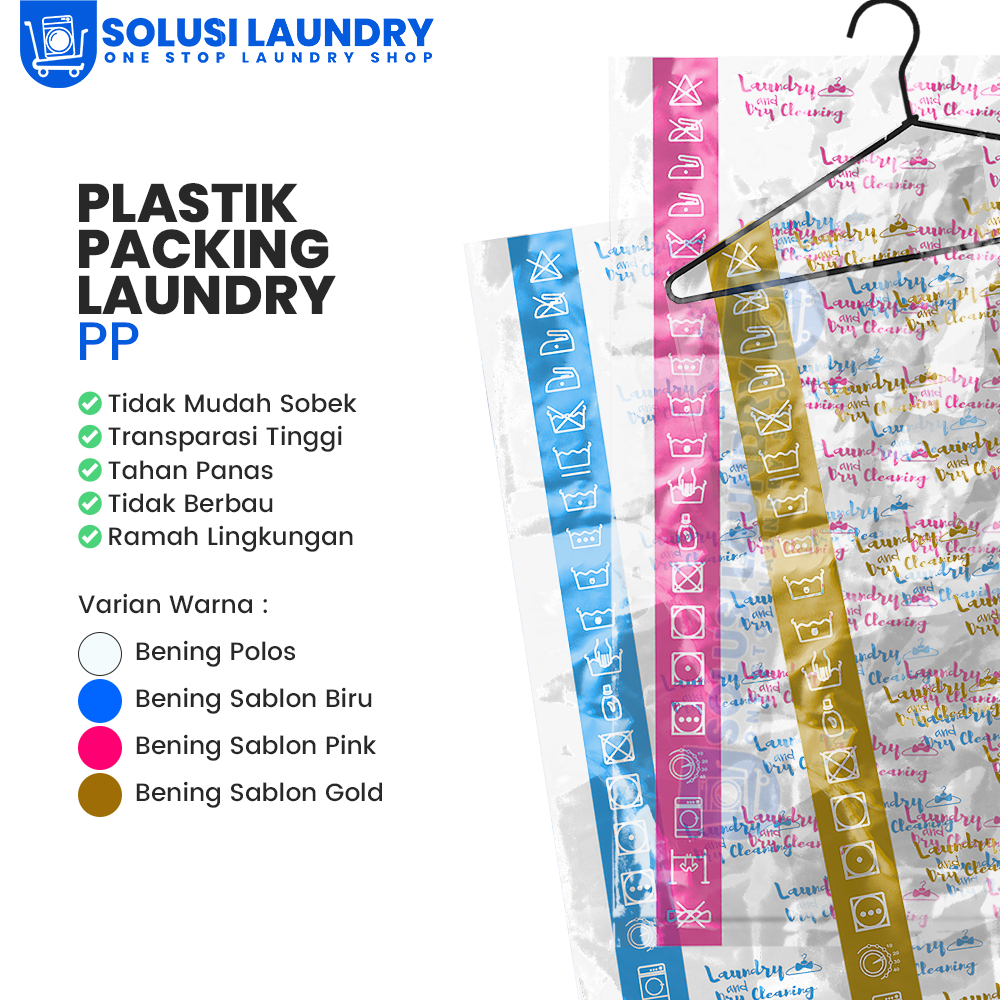 Plastik packing laundry kiloan