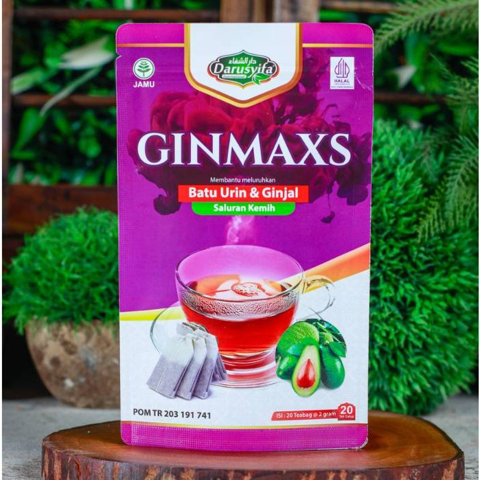 

Teh Celup GINMAX DETOX GINJAL D-GIN Darusyifa