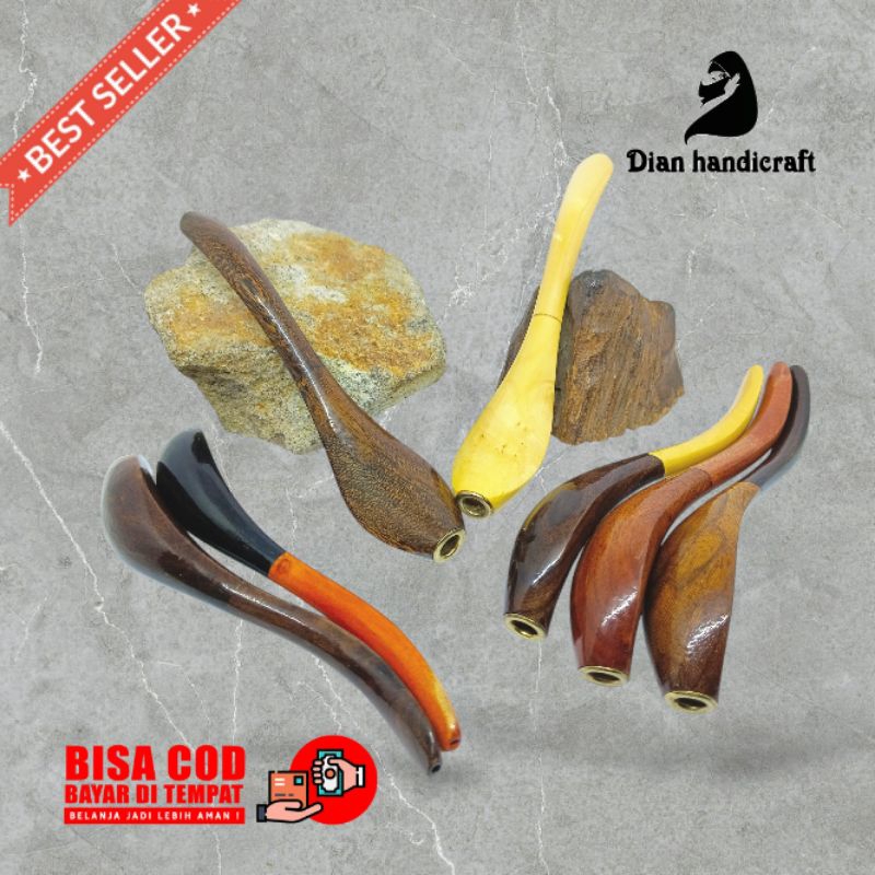 Once Piprok Bahan  Kayu Motif Cangklong Unik