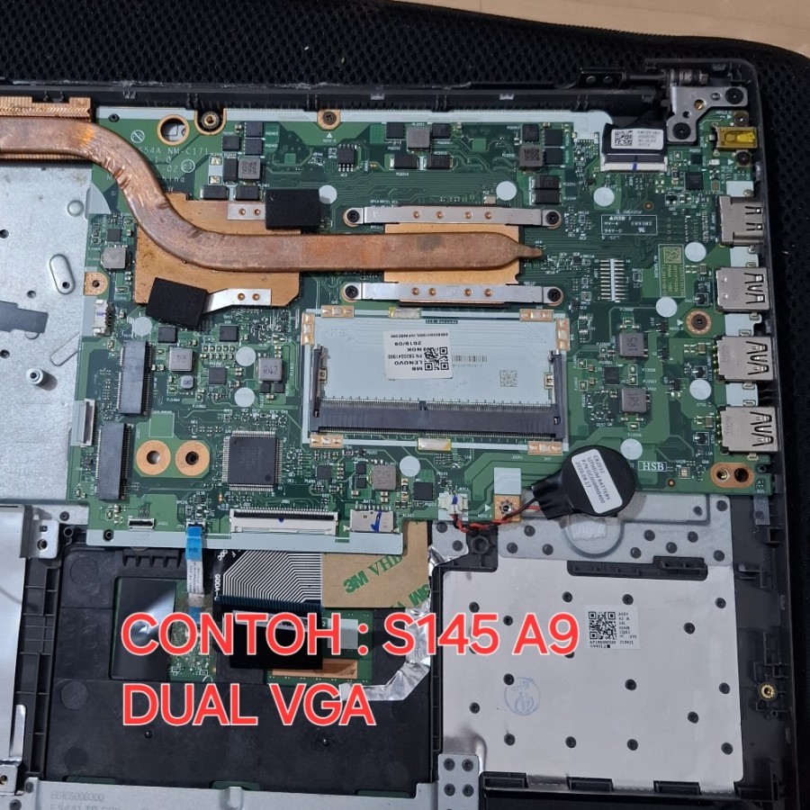 Motherboard Lenovo S145-14AST AMD A9 Dual VGA Radeon Normal Tested Seken Original [ Mainboard Mobo m