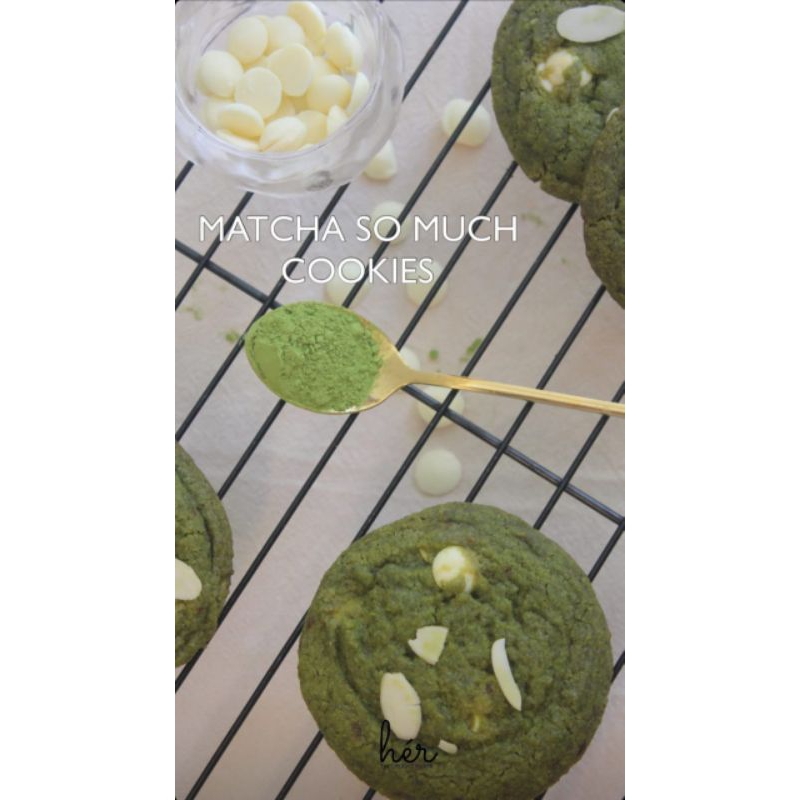 

Cookies Matcha So Much