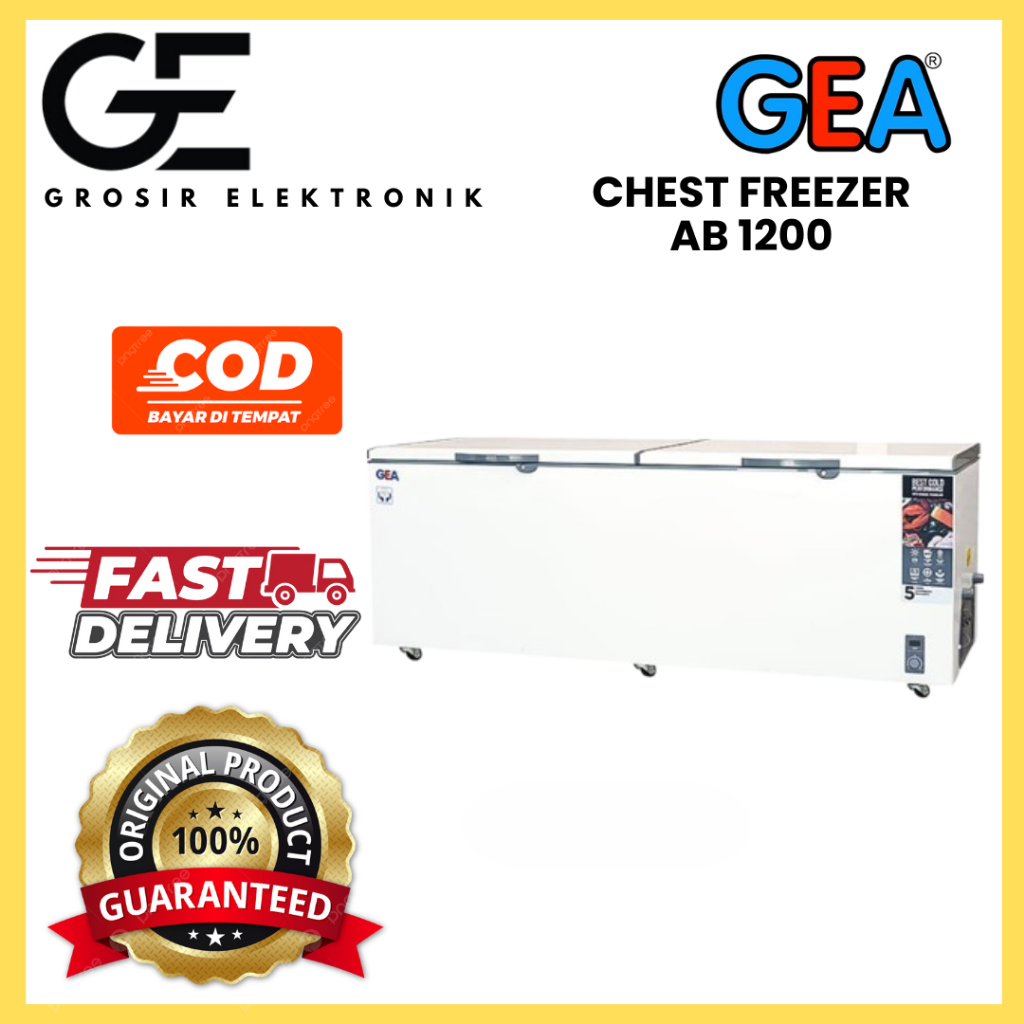 Chest Freezer GEA AB 1200 TX / AB 1200TX 1050 Liter Freezer Box