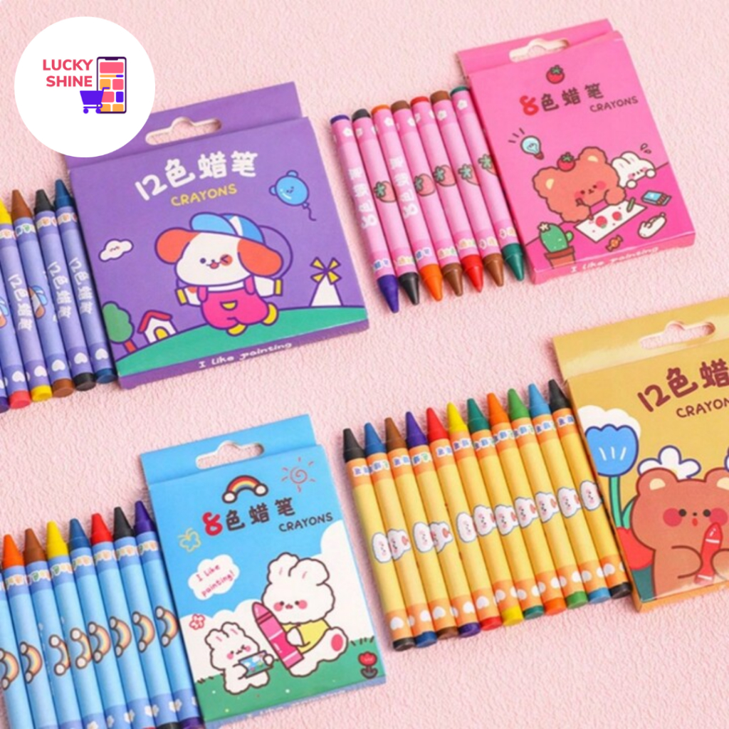 

CT CRAYON MINI LUCU MEWARNAI ISI 8 DAN 12 PCS / CRAYON MEWARNAI UNTUK ANAK MOTIF LUCU / CRAYON MOTIF MEWARNAI ANAK