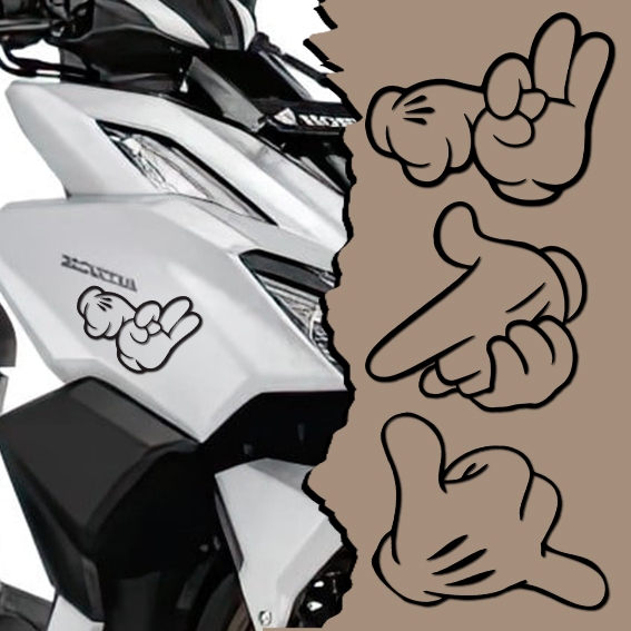 

Sticker meme toon sticker kartun tangan #32