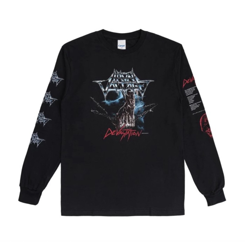 kaos tshirt IRON VOLTAGE devastation ls
