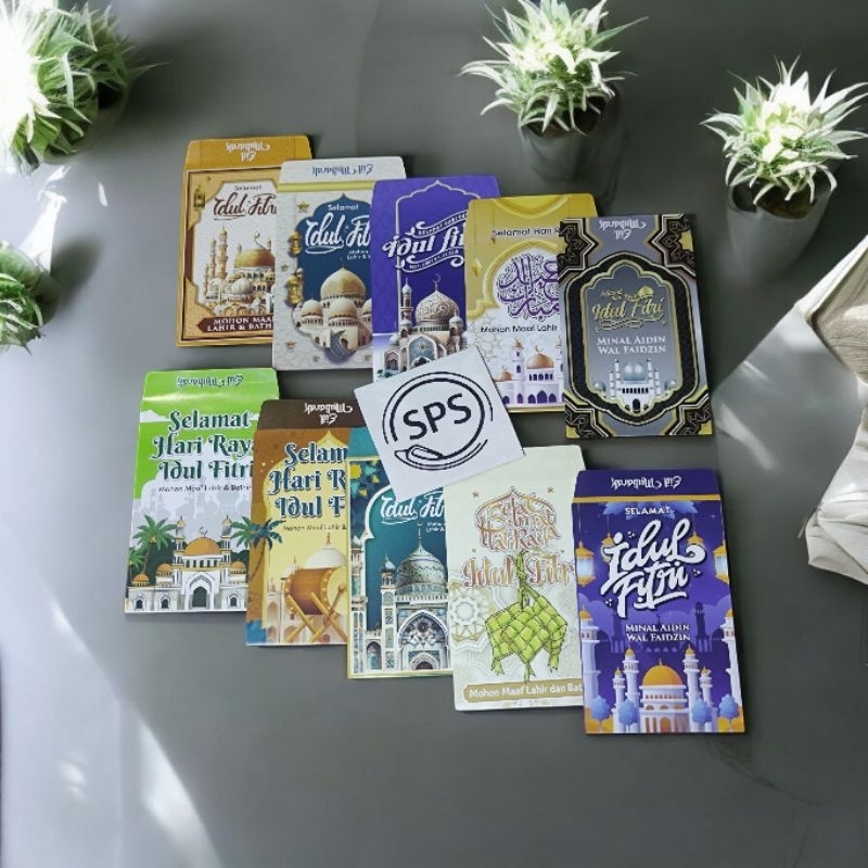 

AMPLOP / AMPAU LEBARAN IDUL FITRI UKURAN KECIL ISI 50 & 100 PCS / AMPLOP LEBARAN MASJID MURAH (uang dilipat)