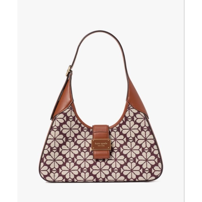 KS FLOWER JACQUARD NOUVEAU SMALL SHOULDER BAG