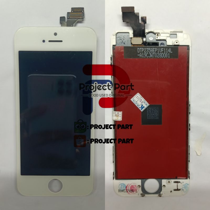 LCD TOUCHSCREEN IPHONE 5 WHITE ORIGINAL