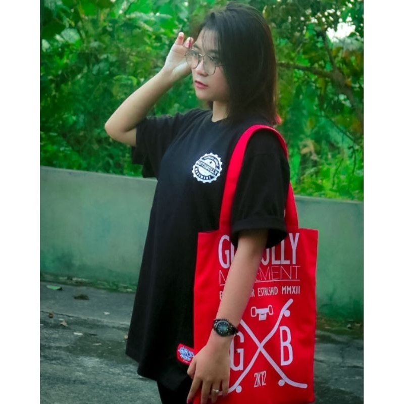 Tootebag Gutsbully Skate / tas cewek / tas casual / tas sekolah tas pria tas kuliah noken tote bag