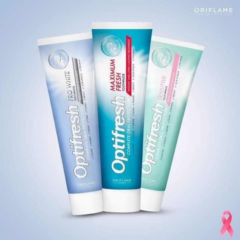 optifresh prowhite toothpaste / maximum / kids / sensitive