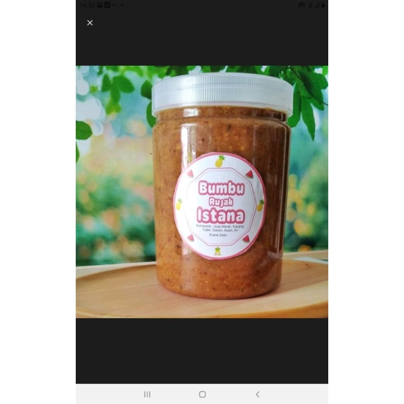 

Bumbu Rujak Istana Gold 1Kg