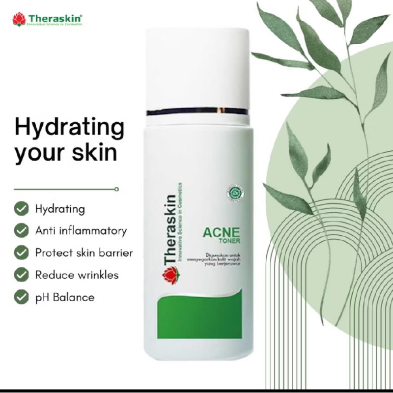 Acne Toner Theraskin (untuk wajah jerawat dan bruntusan)