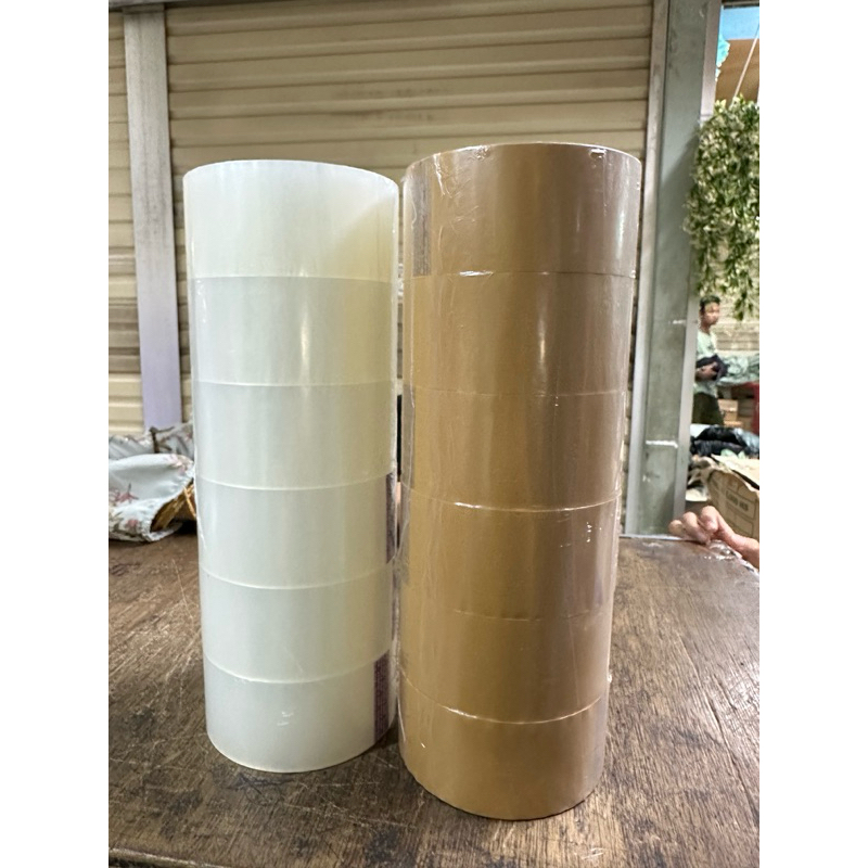 

Lakban Isolasi Besar NACHI bening coklat 2 inch / 48mm 100 yard