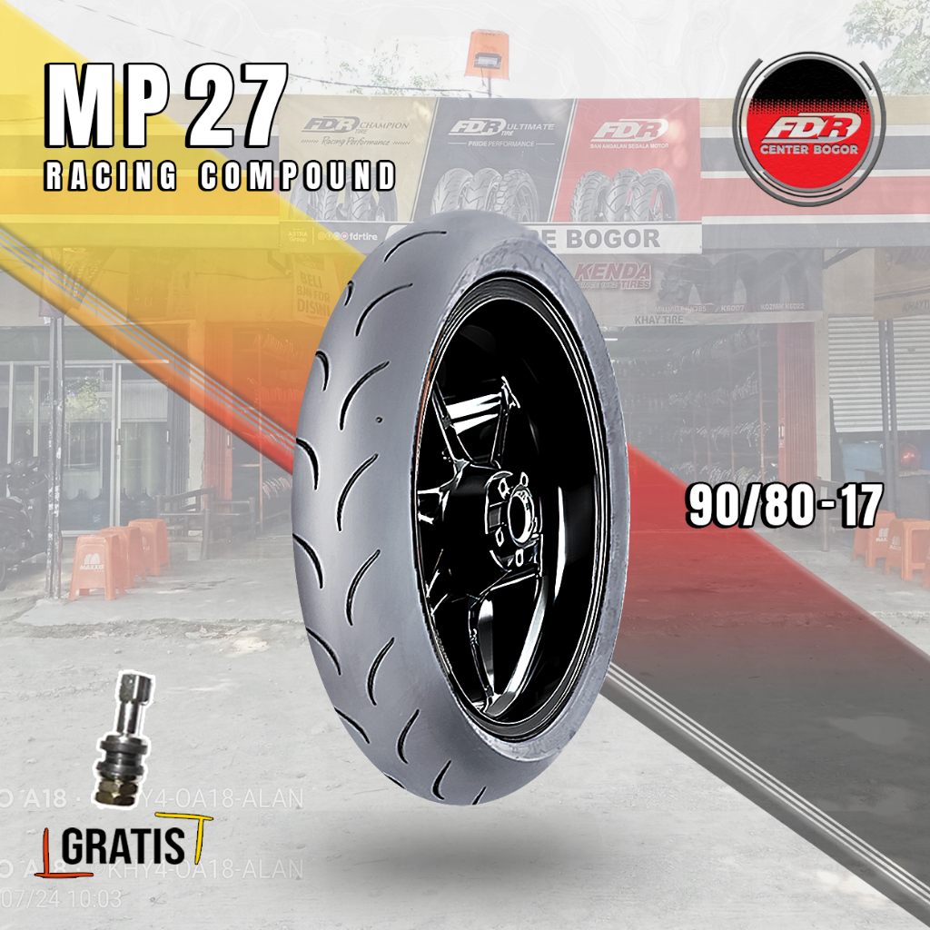 Ban Motor Racing Compound FDR MP27 90/80 Ring 17 Tubeless