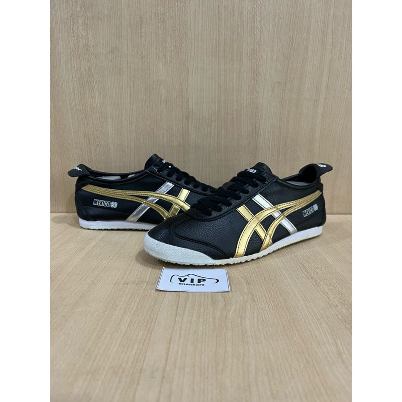 ONITSUKA TIGER MEXICO 66 BLACK GOLD