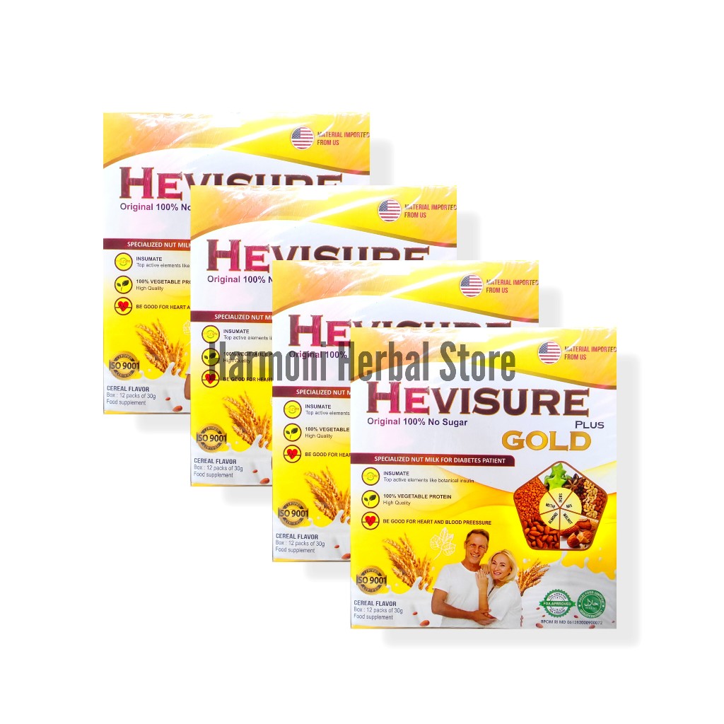 

Paket 4 Box Hevisure Gold Susu Untuk Diabetes Dan Kencing Manis Original Asli