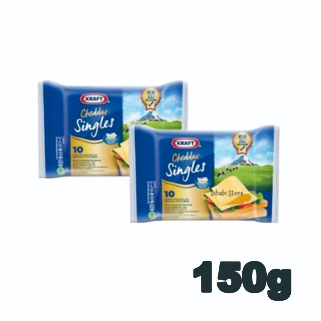 

KRAFT KEJU HIGH CALCIUM SINGLES 8' SLICE 120 GRAM / 10' SLICE 150 GRAM