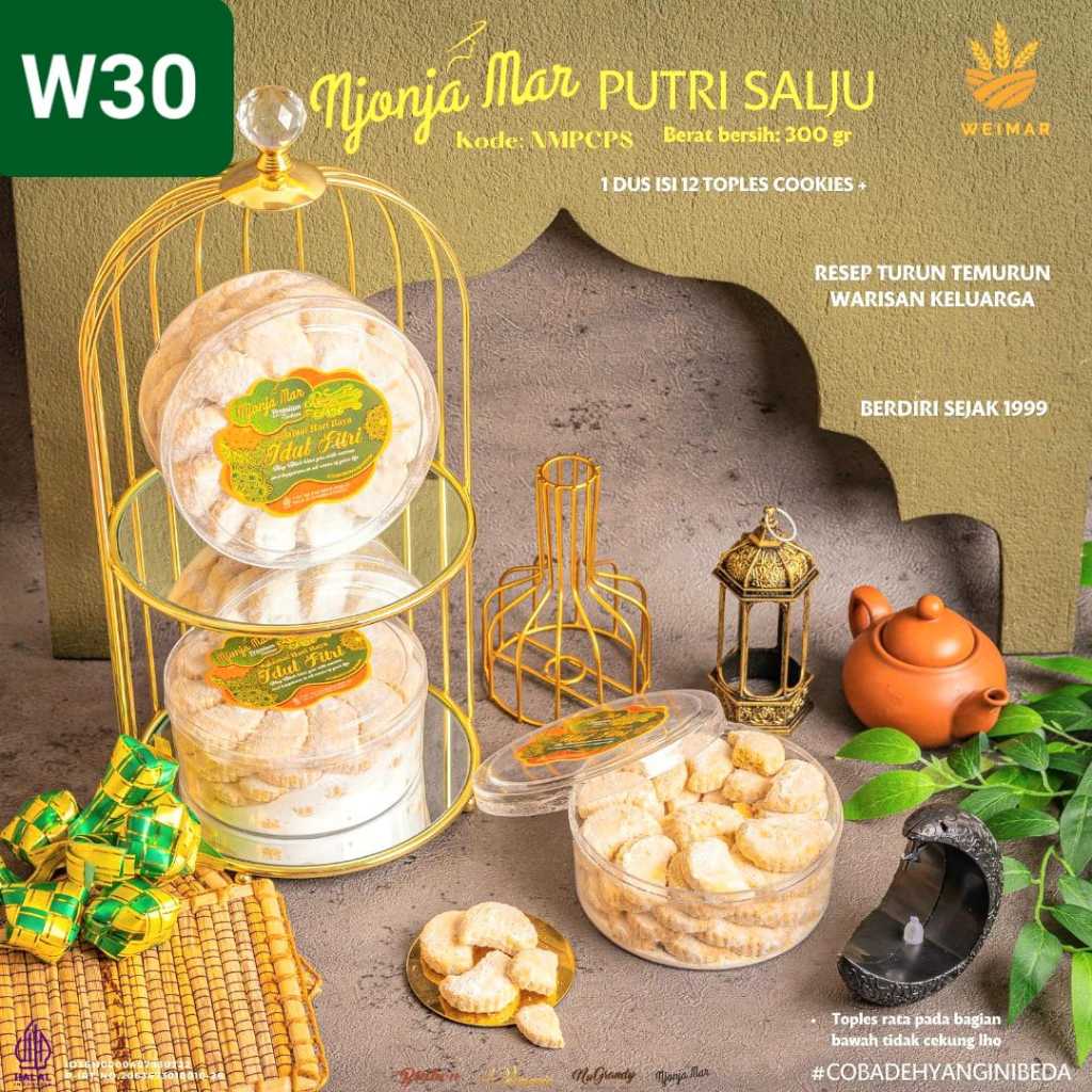 

NJONJA MAR PUTRI SALJU / KUE KERING LEBARAN