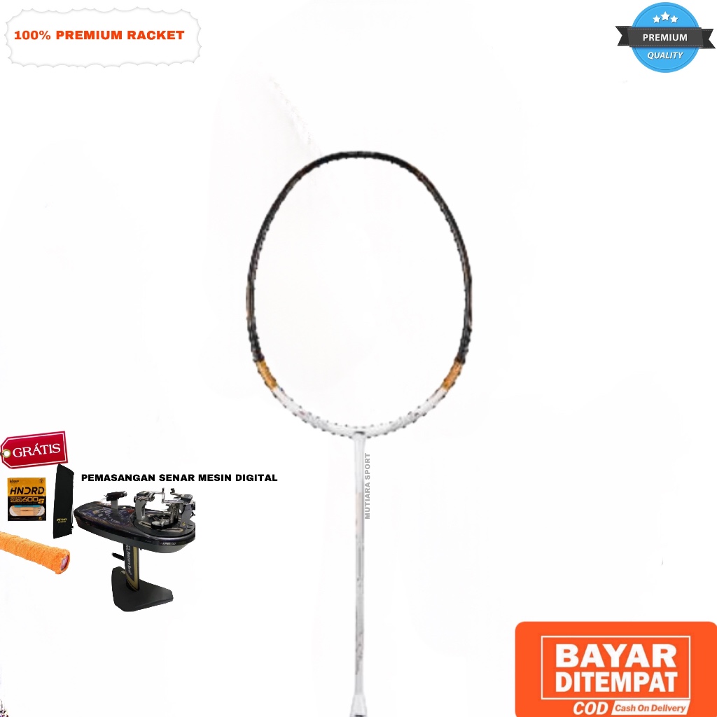 RAKET BADMINTON TECTONIC 7 PAKET LENGKAP