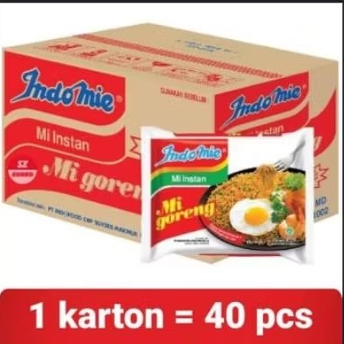 

Indomie Goreng 1 Dus Isi 40 Pcs