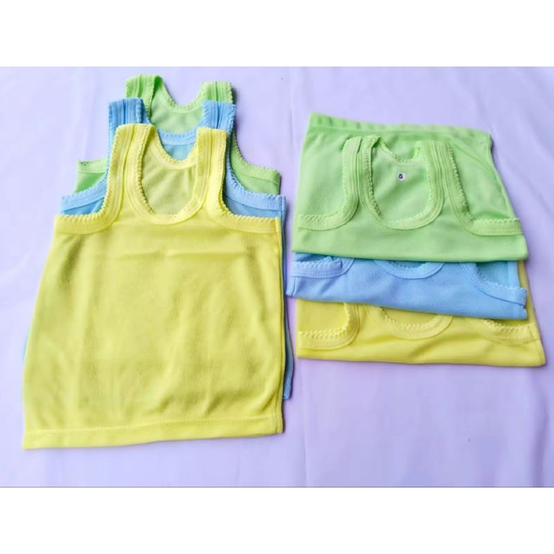 kaos dalam anak singlet baby laki laki perempuan rentang usia 0-9 tahun