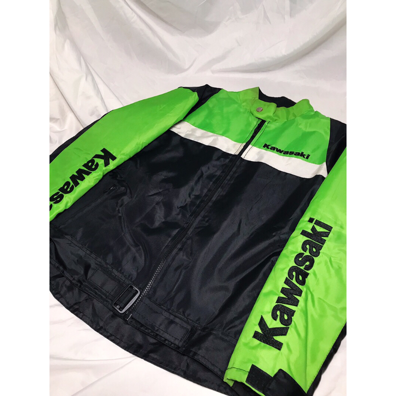 Nego AjaYuk> Kawasaki Riding Jacket (Original) - GreenRacingTeam (Atasan/Jaket/Wearpack)|Preloved/2n