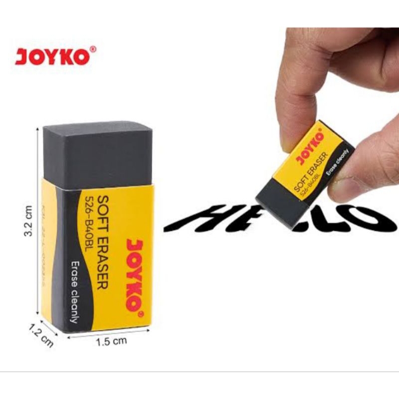 

Joyko Penghapus Kecil Soft Eraser 32B-40BL