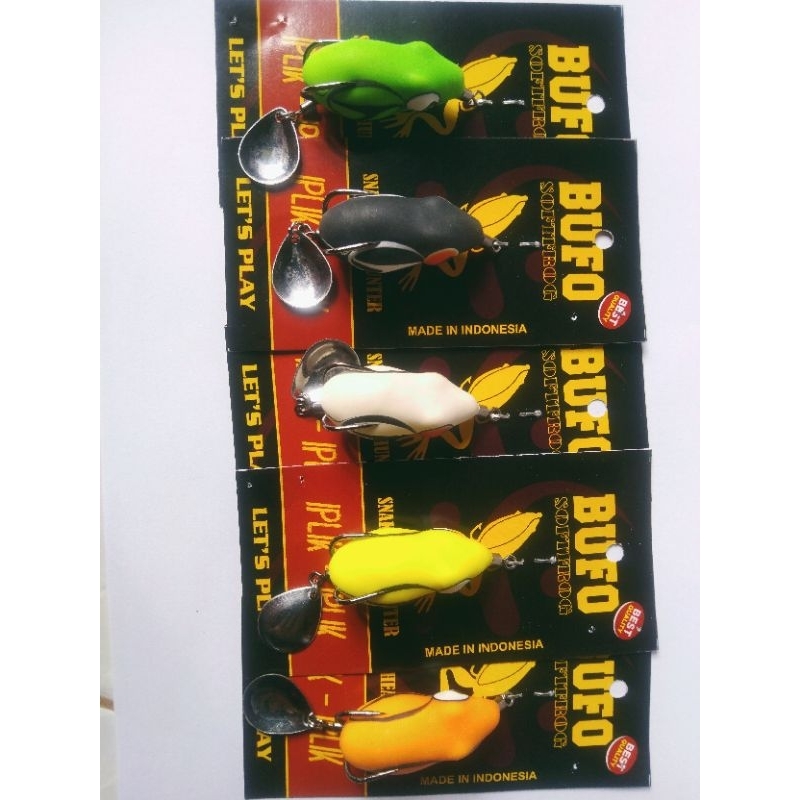 LURE SOFT FROG BUFO BAGONG