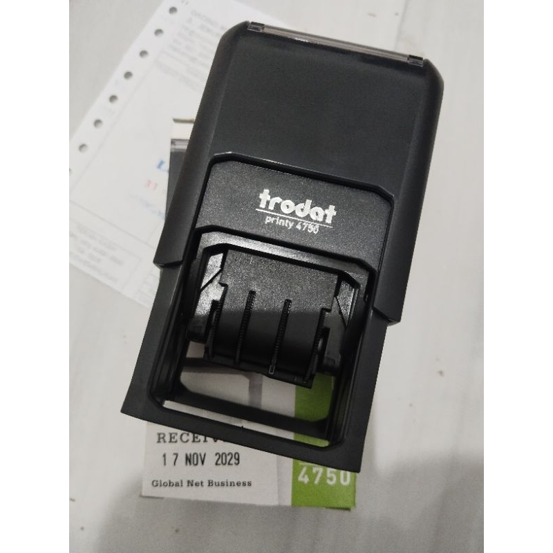 

[NEW] Stempel Trodat Printy 4750 - tidak ada bantalan tinta