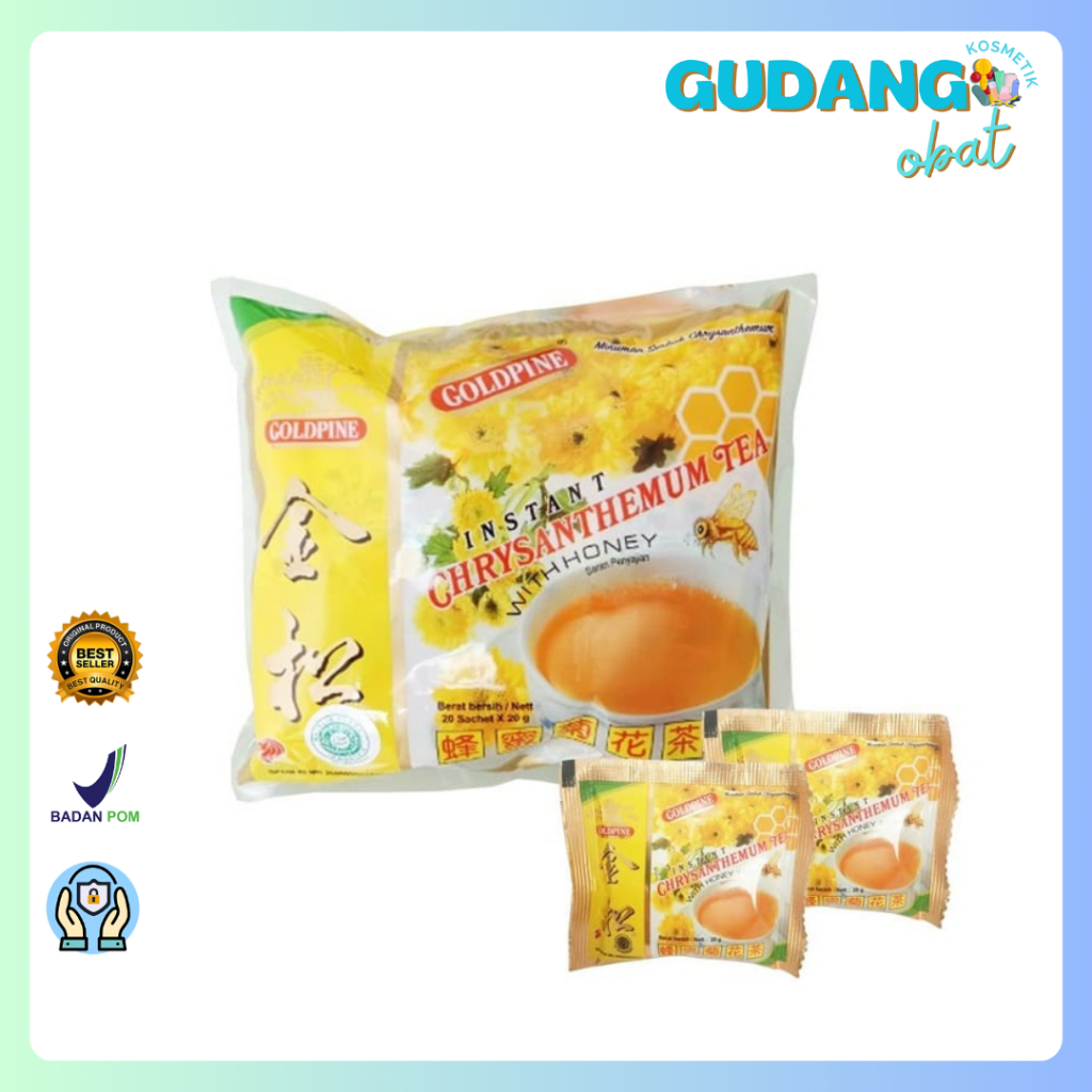 

Goldpine Chi Hwa Cing Instan With Madu 20'S - Pereda Panas dalam, Obat sakit tenggorokan