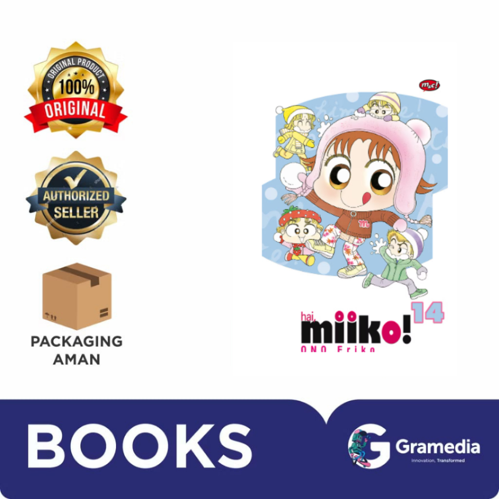 Gramedia Bandung - Hai, Miiko 14 - Bookpaper