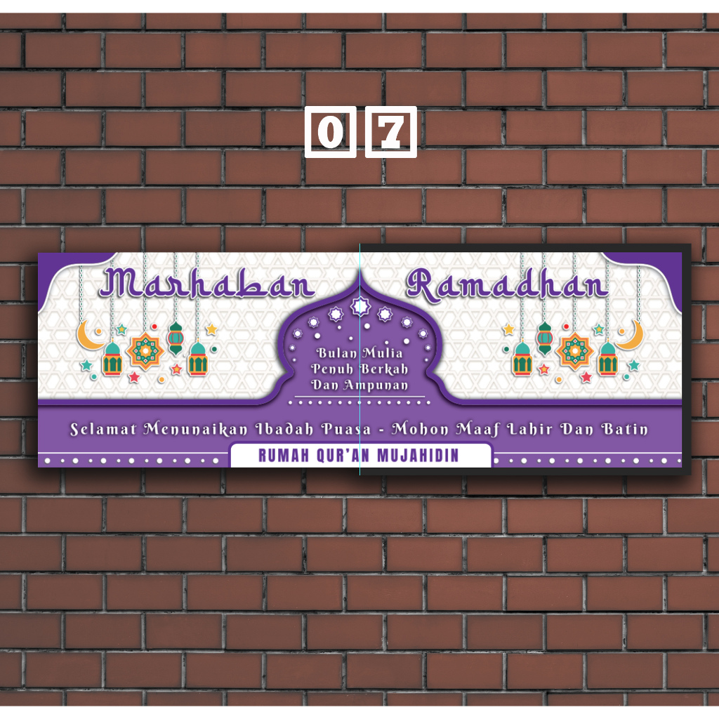 Spanduk Ramadhan 3 Meter Custom