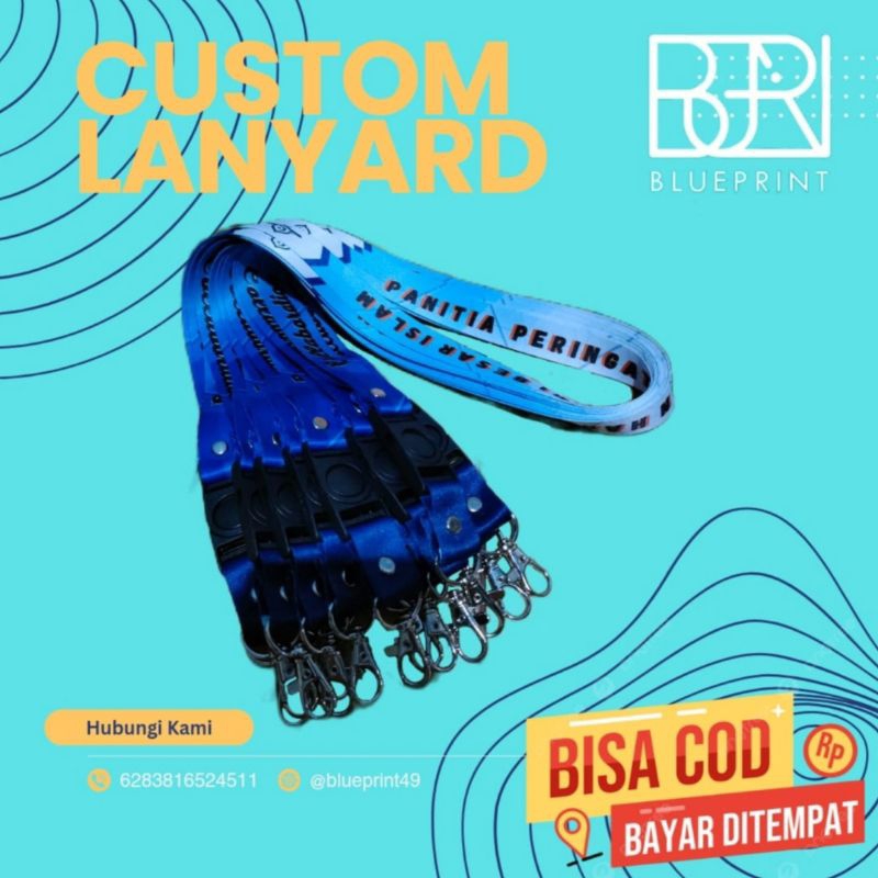 

Lanyard idcard uk 2cm costum design suka suka