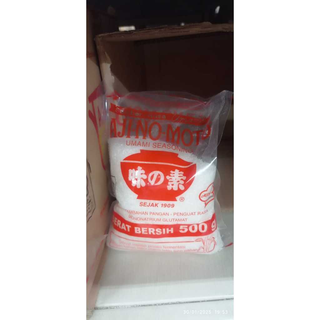 

AJINOMOTO BUMBU MASAK 500GR - PER KARTON ( ISI 24 PCS ) EKSPEDISI