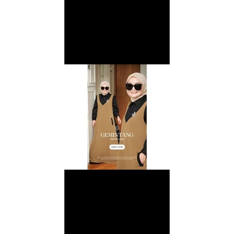 prelove gamis 2in1 brand aneuku size L