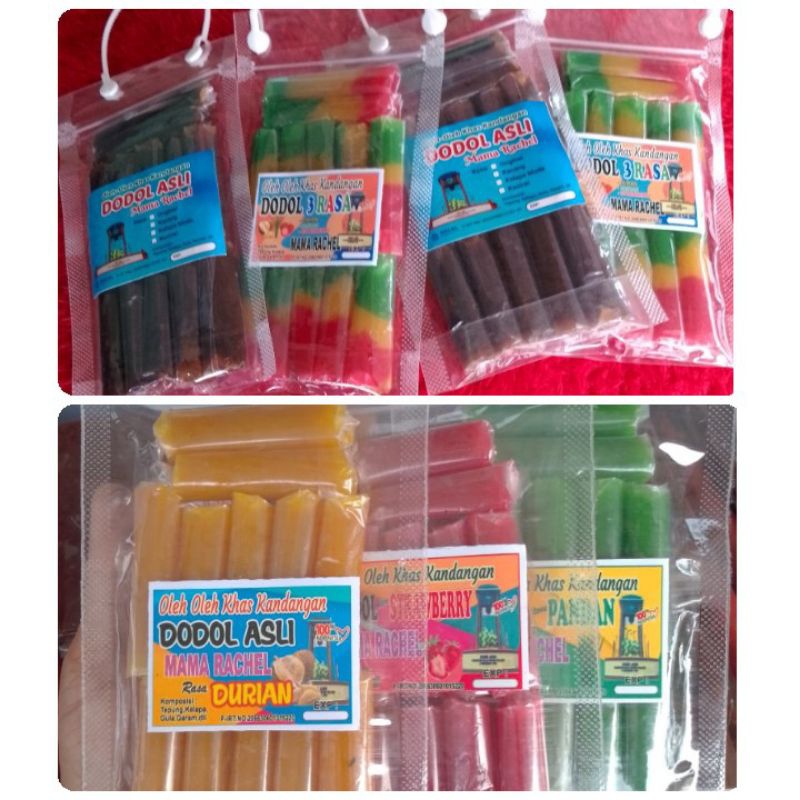 

Dodol Asli & 3 Rasa isi 12pc Kandangan