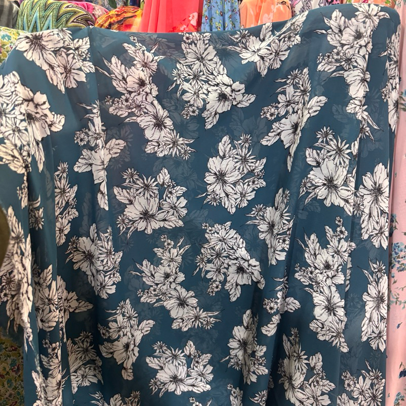 kain ceruty motif // kain ceruty babydoll premium motif // kain ceruty motif bunga // kain ceruty ba