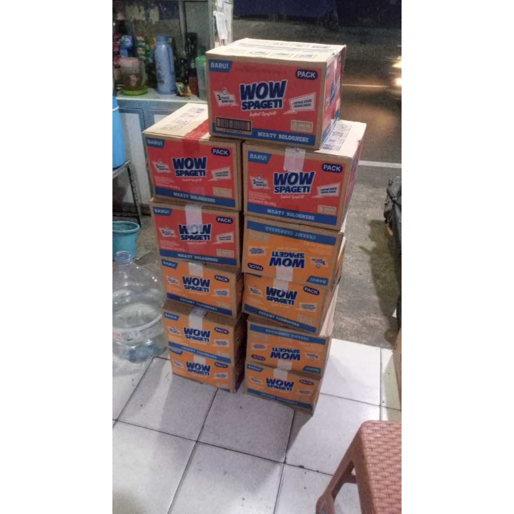 

WOW Spaghetti Instant 1 dus ( 84gr x 40pc)