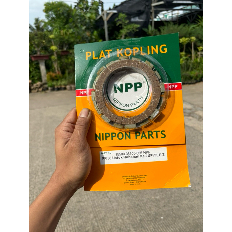 PLAT KAMPAS KOPLING FR80 PNP F1Z R FIZR FORCEONE JUPITER Z ORIGINAL NPP