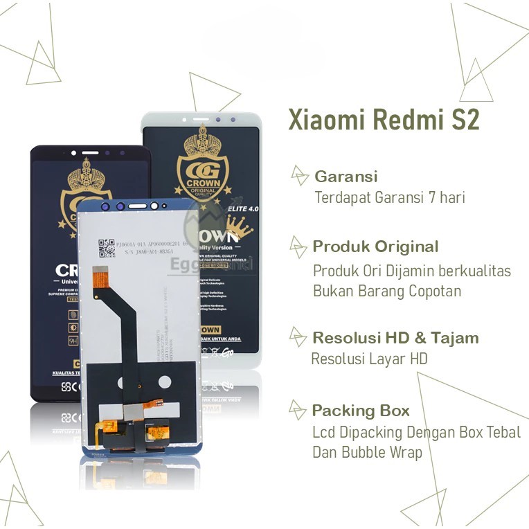 LCD TOUCHSCREEN XIAOMI REDMI S2 ORIGINAL