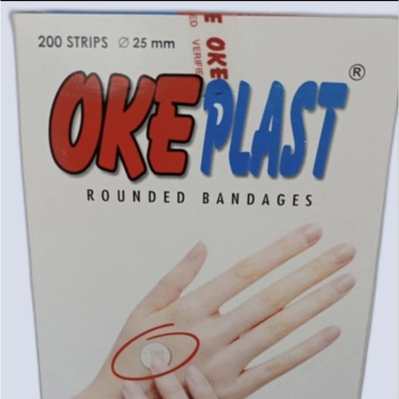 okeplast 100 lembar/ okeplast plester/okeplast