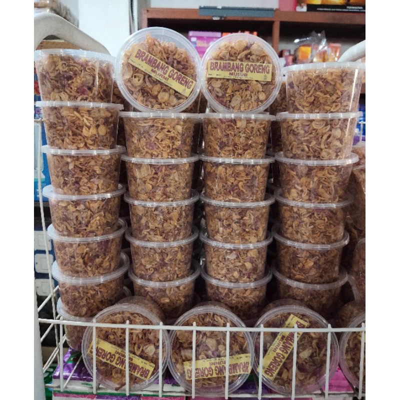 

Brambang goreng premium gurih renyah