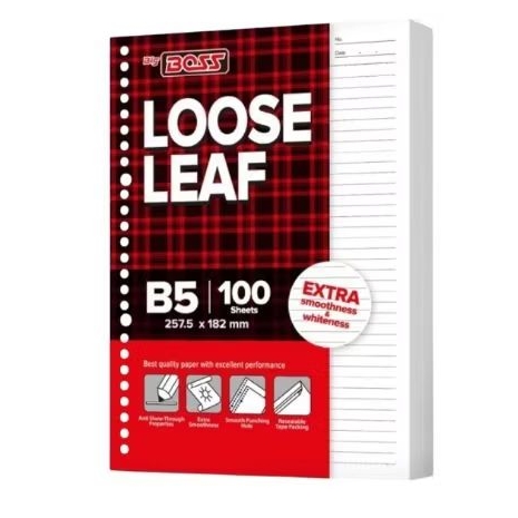 

Loose Leaf B5 100 Bigboss