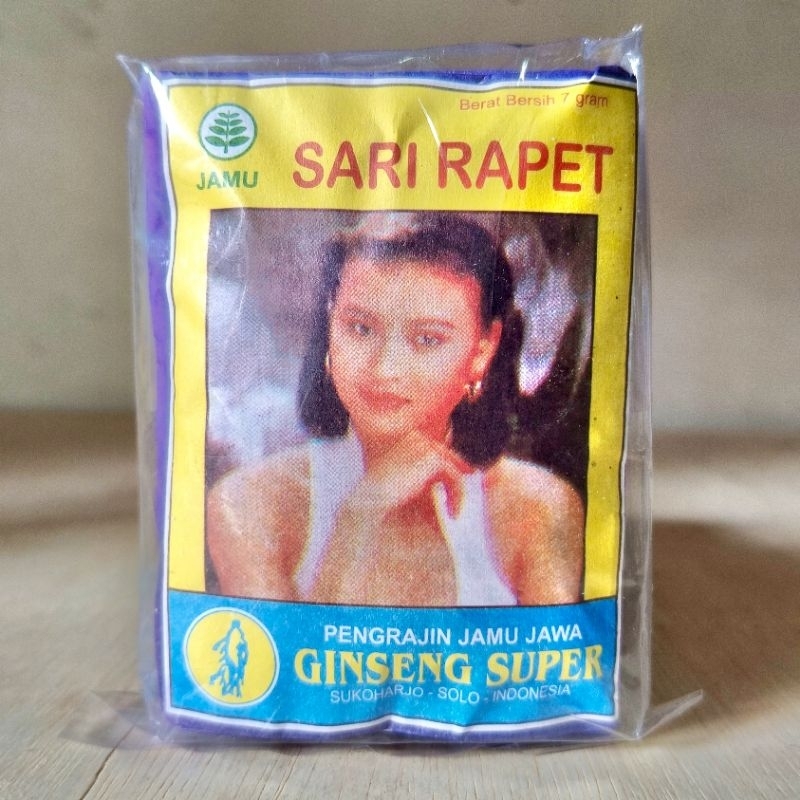 

jamu sari rapet jawa asli cap ginseng super isi 10 sachet